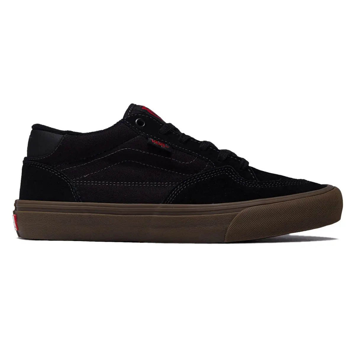 Vans Rowan Shoes - Black/Dark Gum 1