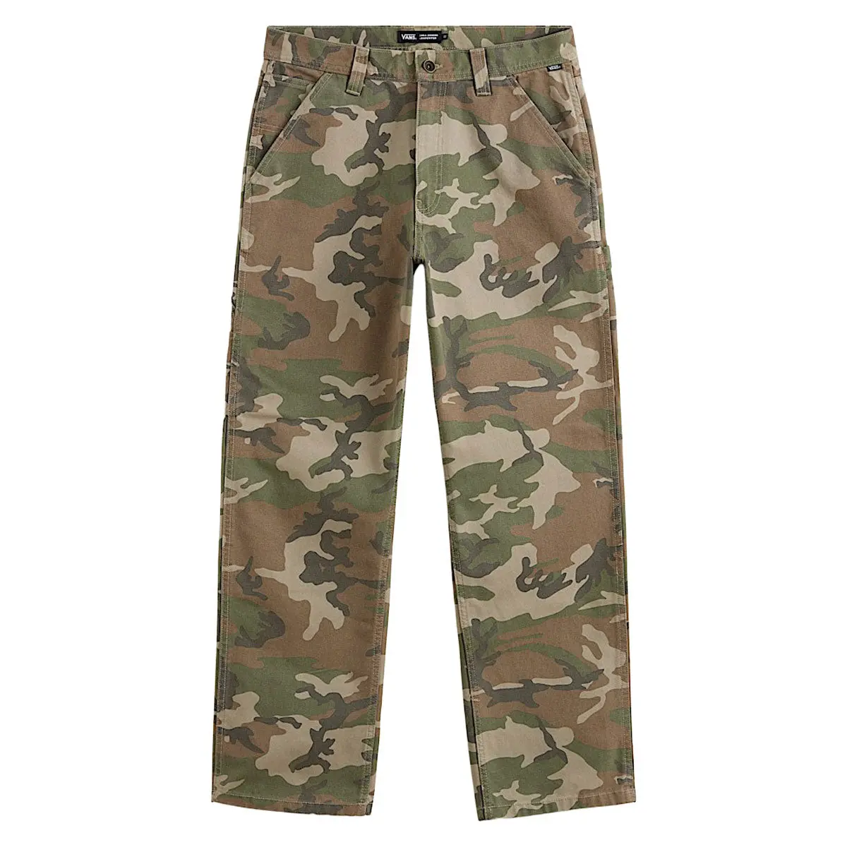 Vans Drill Chore Carpenter Loose Camo Pants - Vintage Camo 1