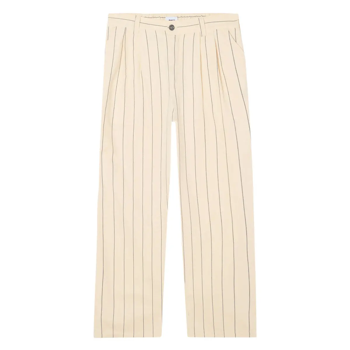 Obey Foster Pleated Stripe Pants - Canvas Multi 1