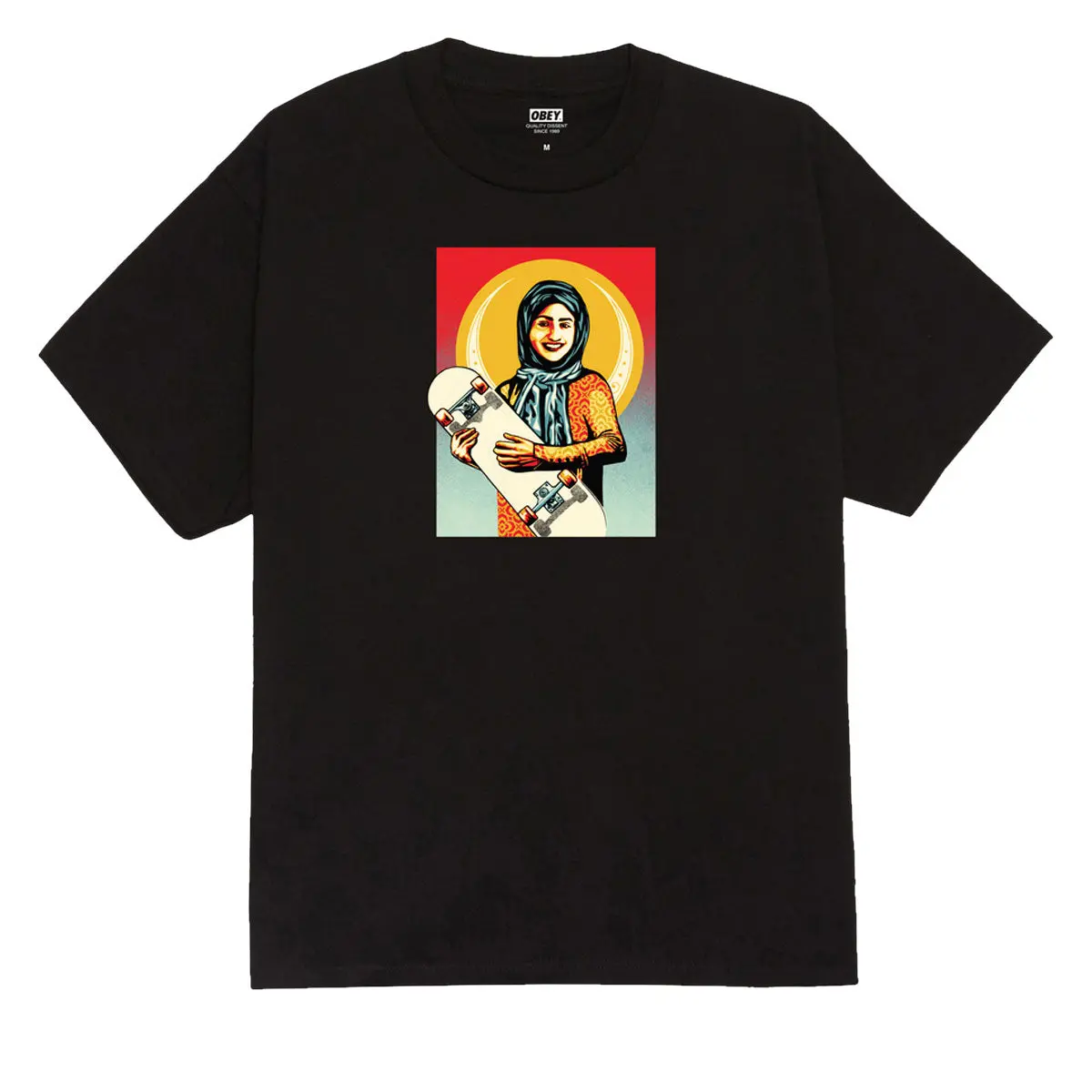 Obey Skateistan T-Shirt - Black 1