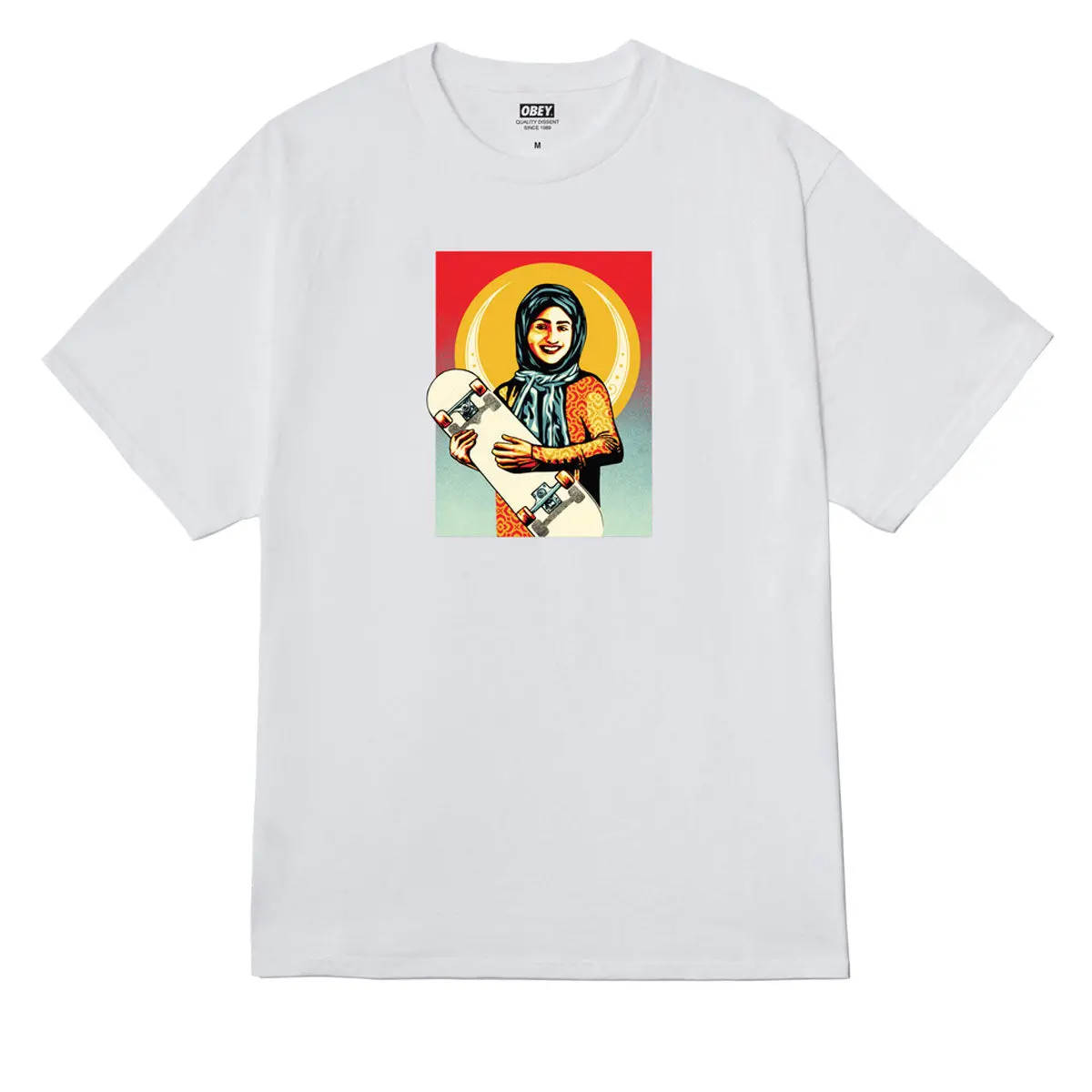 Obey Skateistan T-Shirt - White 1