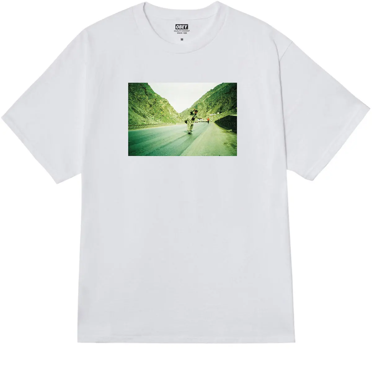 Obey Skateistan Photo T-Shirt - White 1