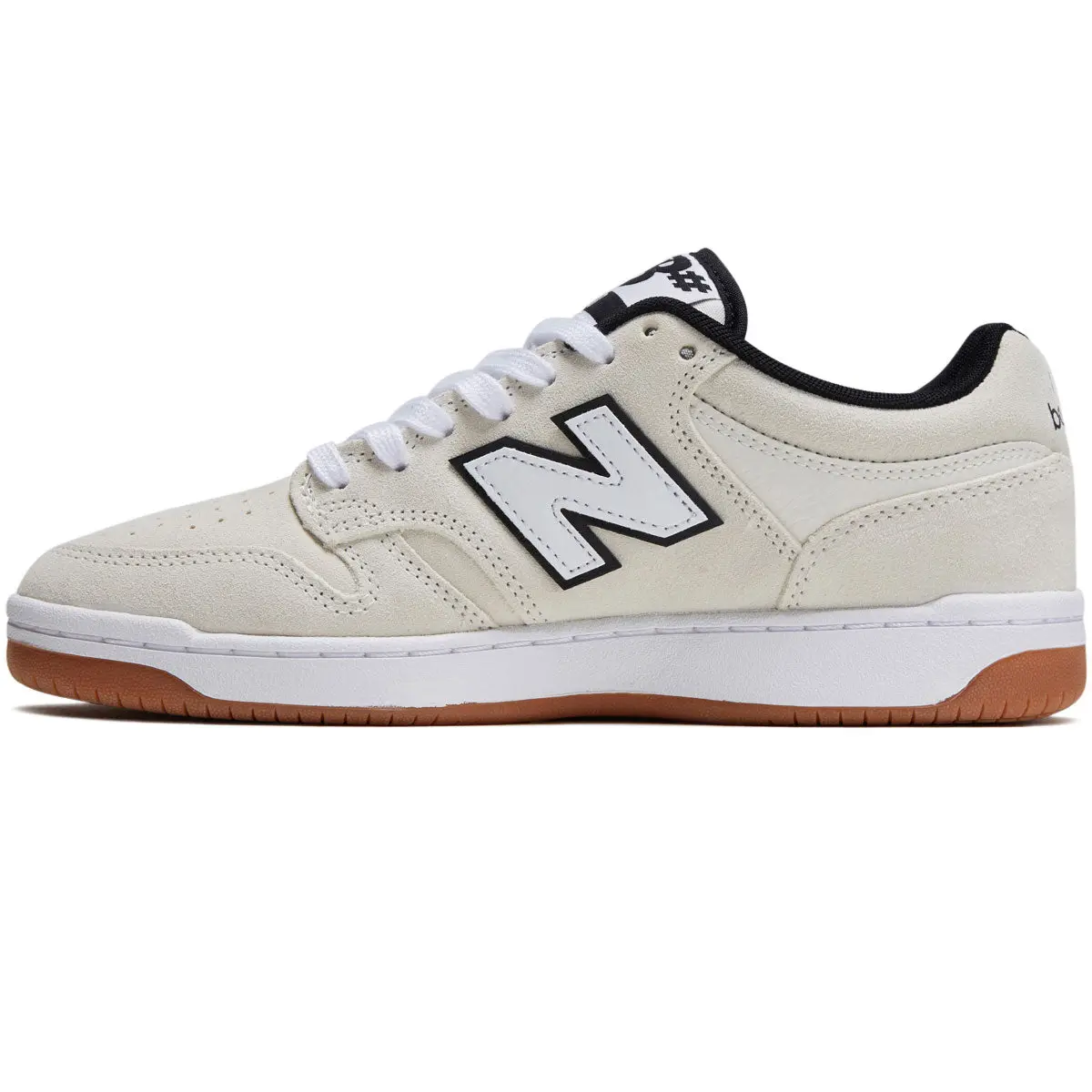 New Balance 480 Shoes - Cream/White 2