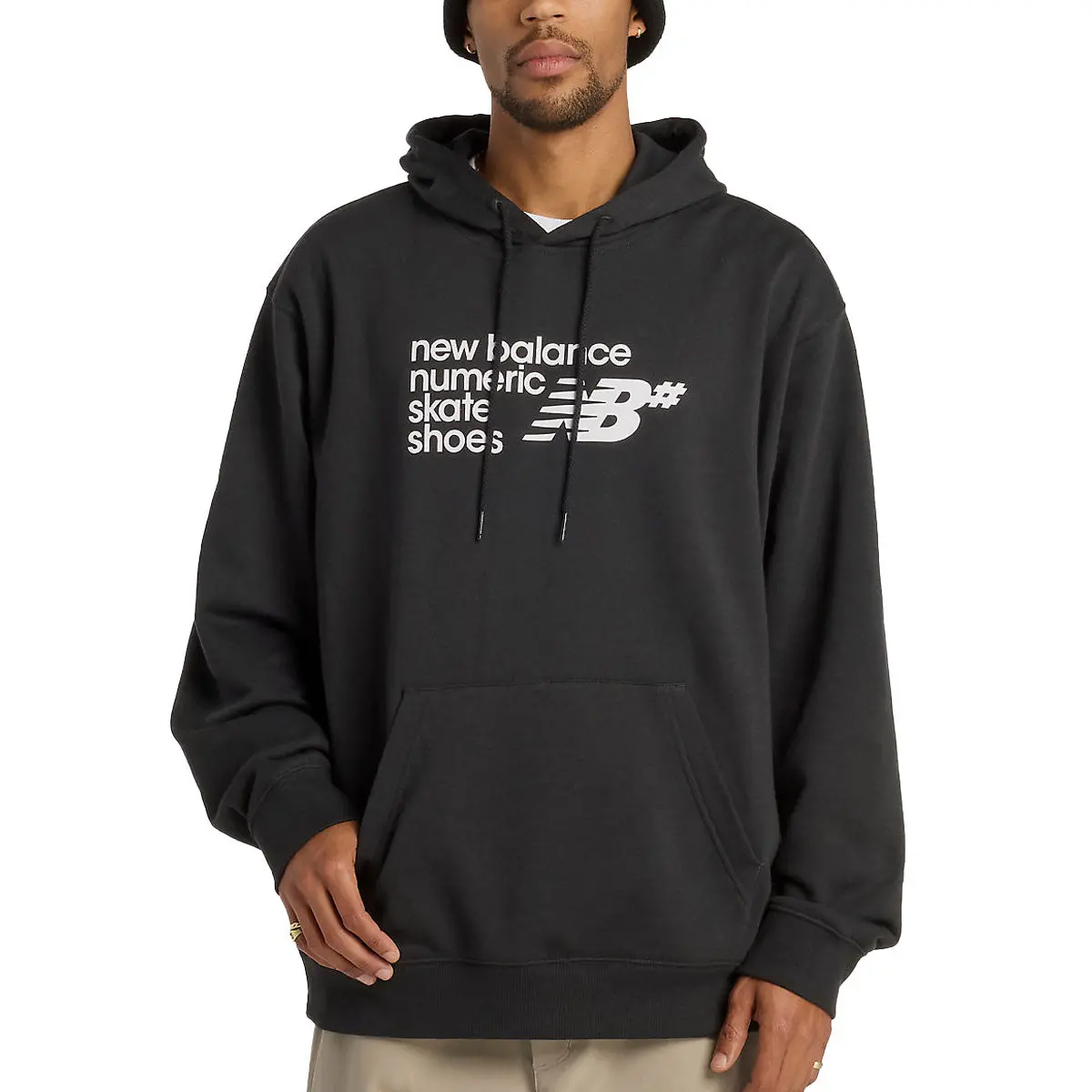 New Balance Numeric Logo Hoodie - Black 1