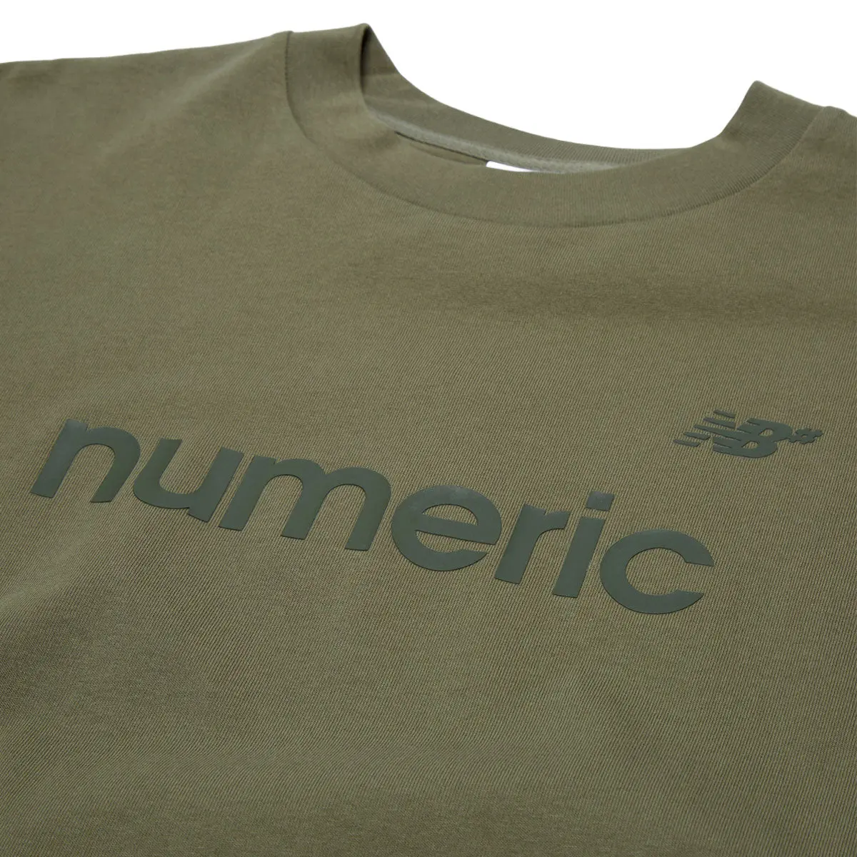New Balance Numeric Cotton T-Shirt - Dark Olive 2