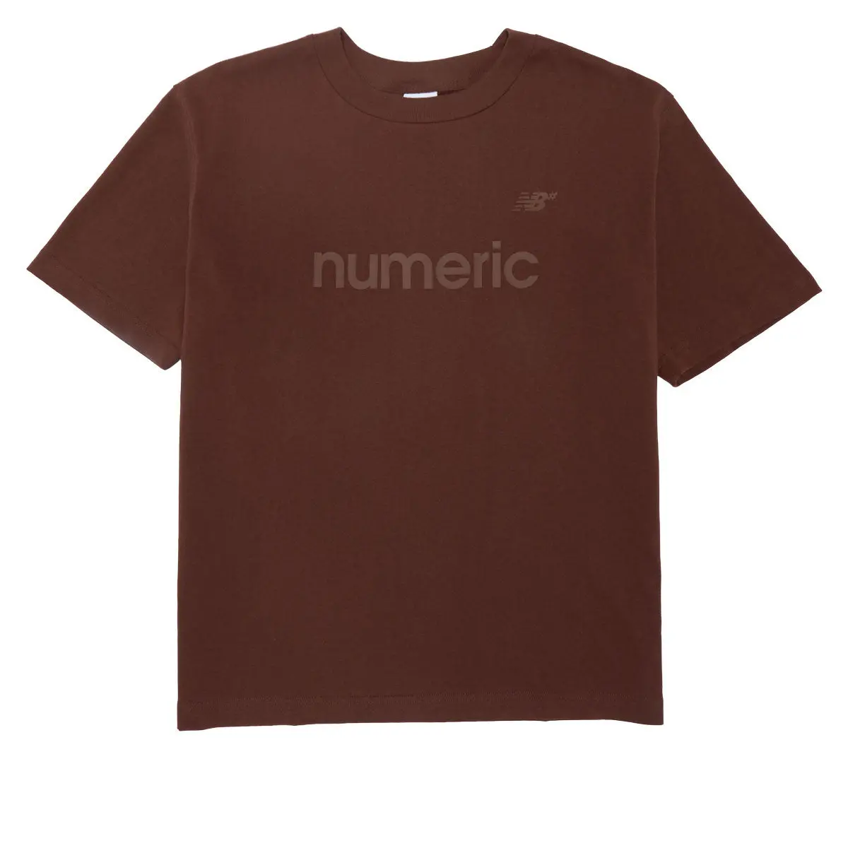 New Balance Numeric Cotton T-Shirt - Rich Oak 1