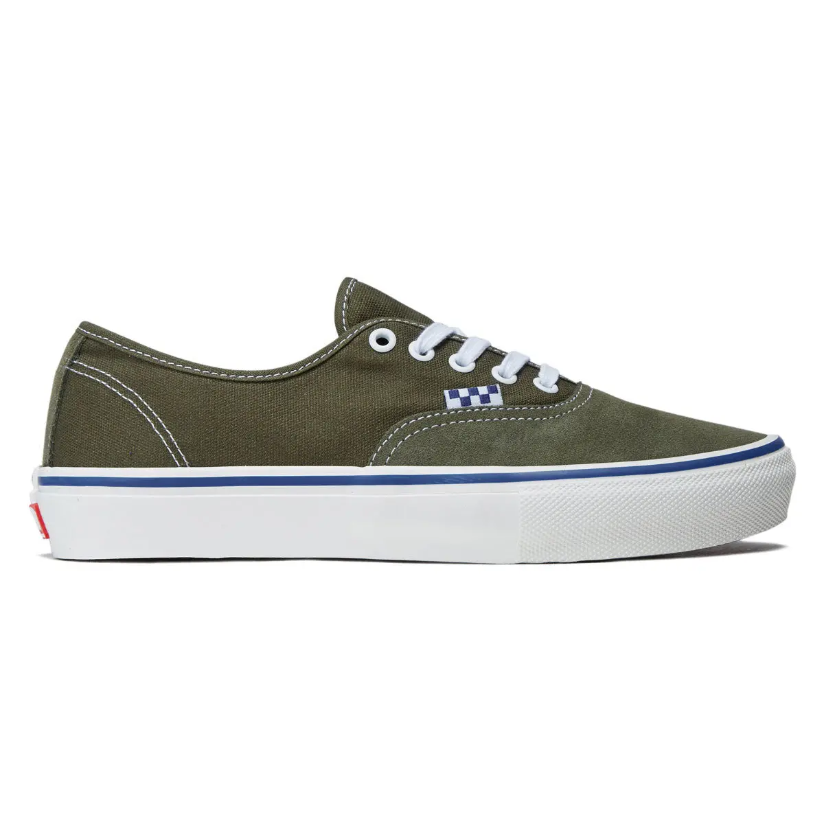 Vans Skate Authentic Shoes - Mossy Olive 1