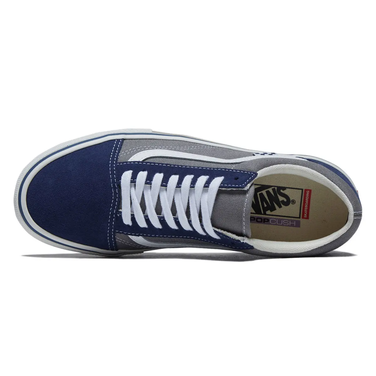 Vans Skate Old Skool Shoes - Blue/Grey 3
