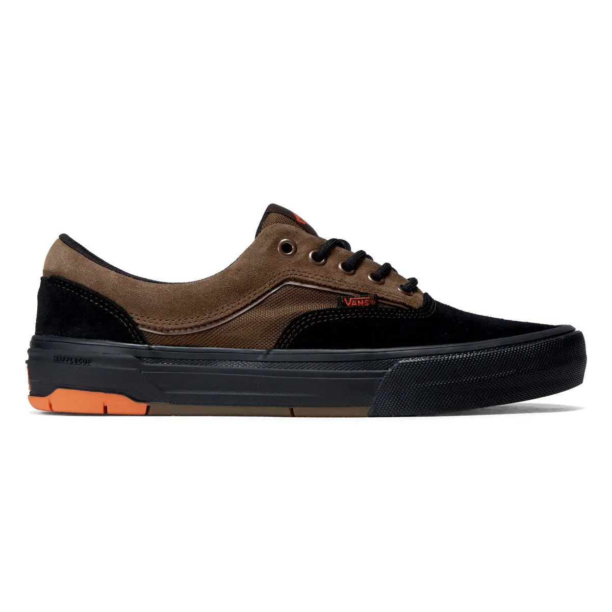Vans Skate Era Wafflecup Shoes - Black/Brown 1
