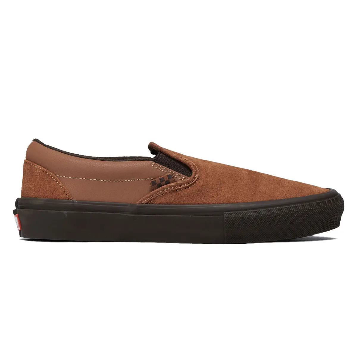 Vans Skate Slip-On Shoes - Brown/Gum 1