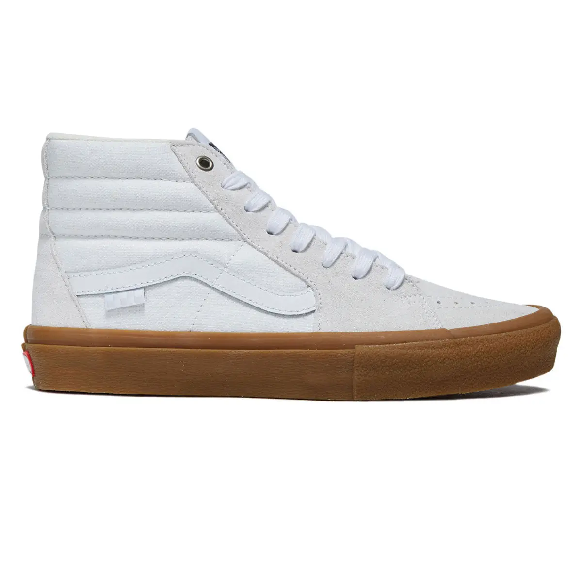 Vans Skate Sk8-Hi Shoes - Crepe White/Gum 1