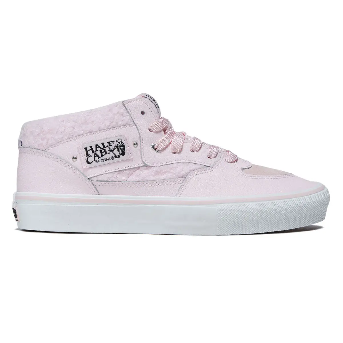 Vans Skate Half Cab Shoes - Pink/White 1