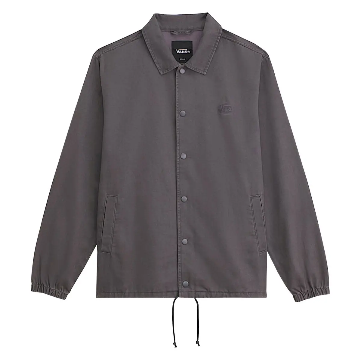 Vans Torrey Pigment Canvas Coaches Jacket - Asphalt 1