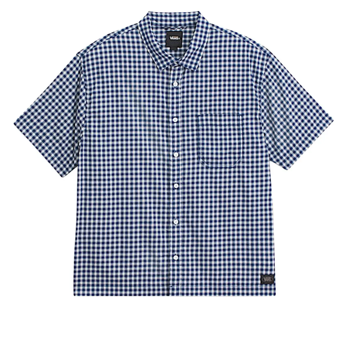 Vans Larkspur Mini Plaid Shirt - Deep Indigo 1