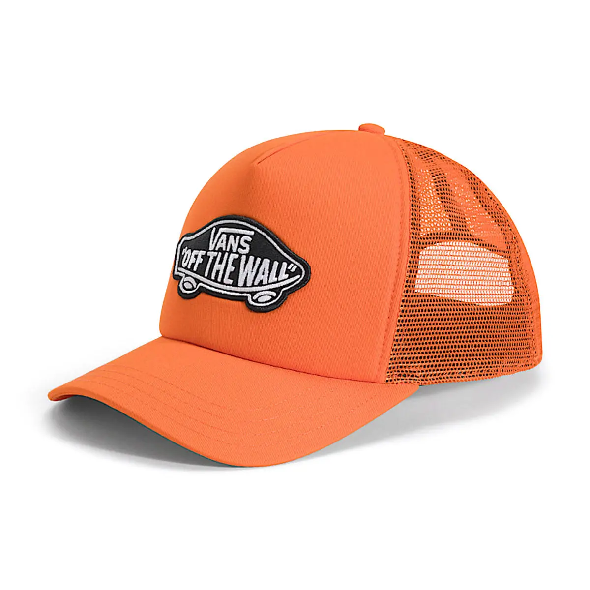 Vans Classic Patch Curved Bill Trucker Hat - Flame 1