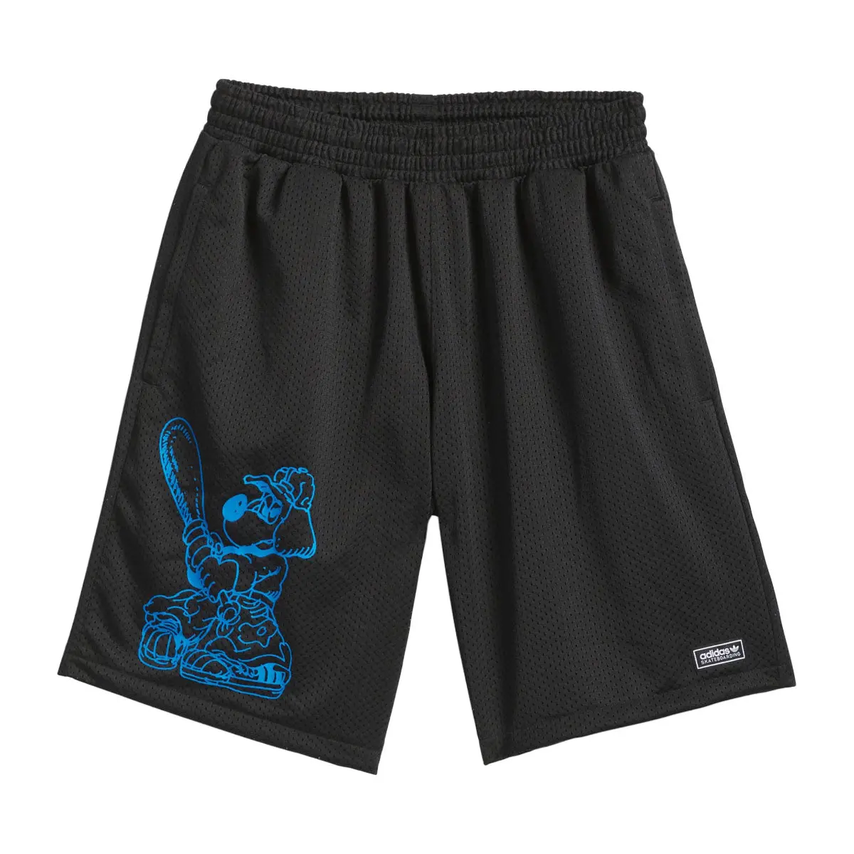 Adidas Kogan Shorts - Black/Lucid Ray Blue 1