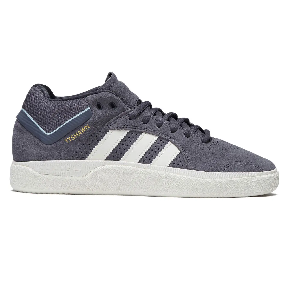 Adidas Tyshawn Shoes - Aurora Onix/Chalk White/Clear Sky 1