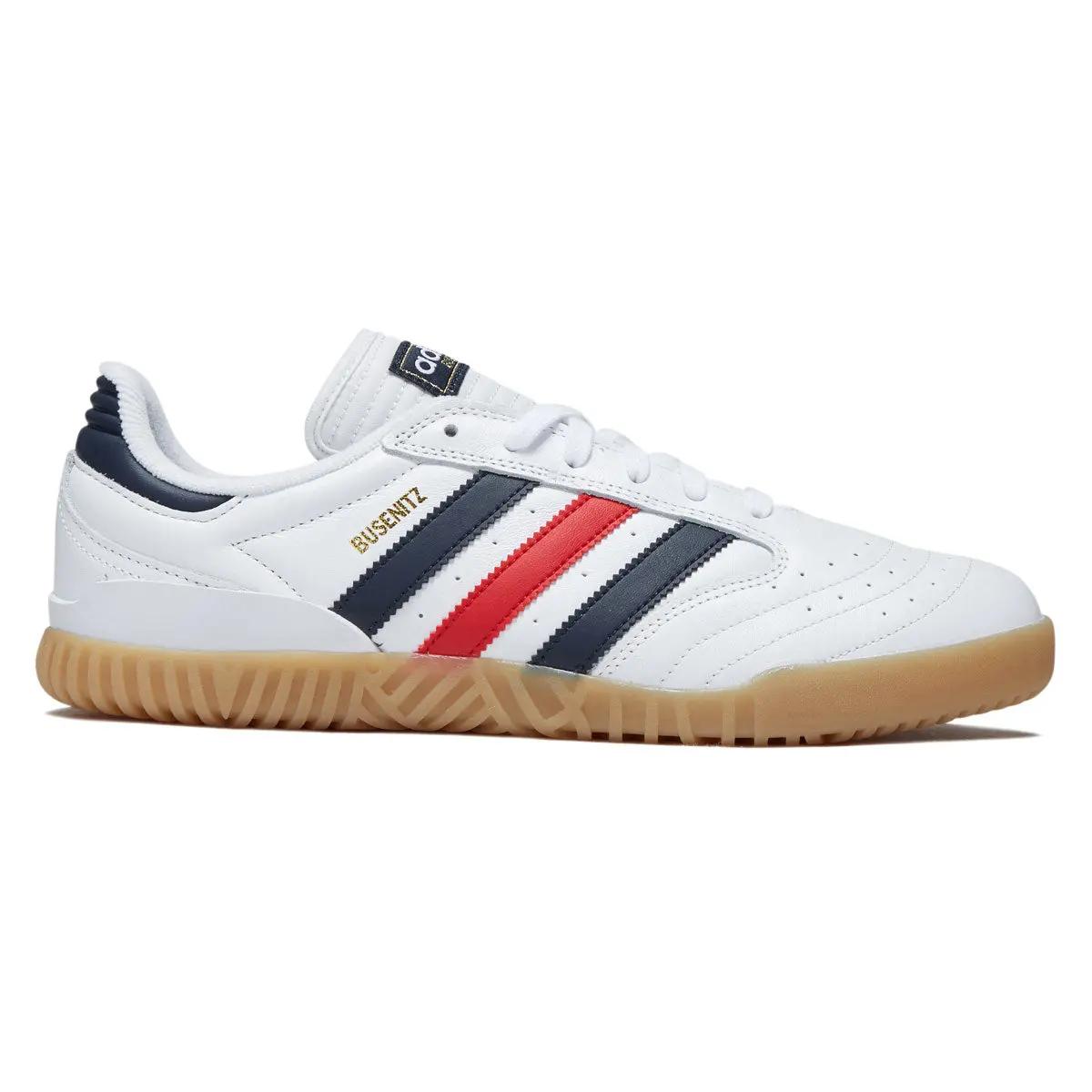 Adidas Busenitz Indoor Super Shoes - Ftwr White/Collegiate Navy/Better Scarlet 1