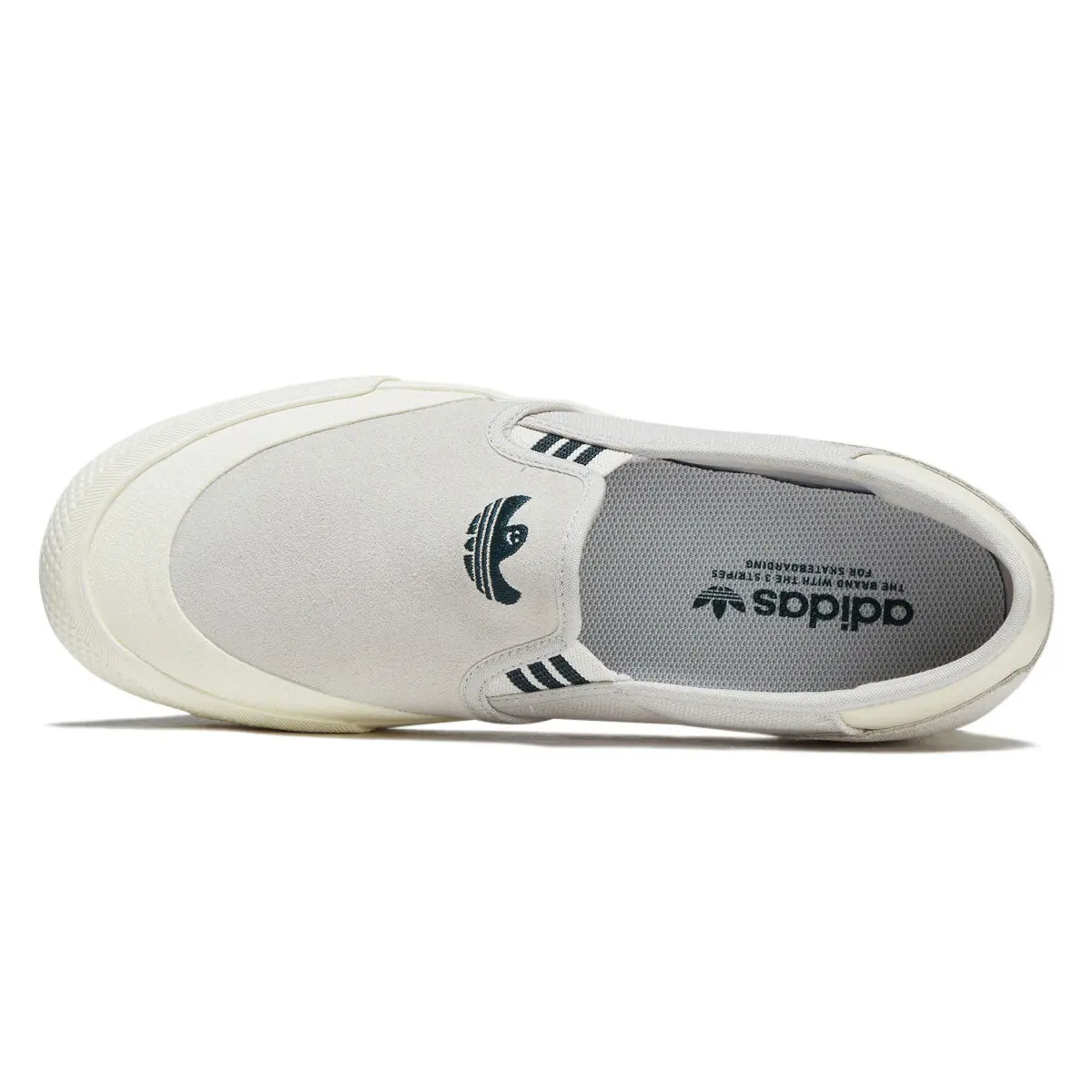 Adidas Shmoofoil Slip Rx Shoes - Wonder Alumina/Wonder Sage/Cream White 3