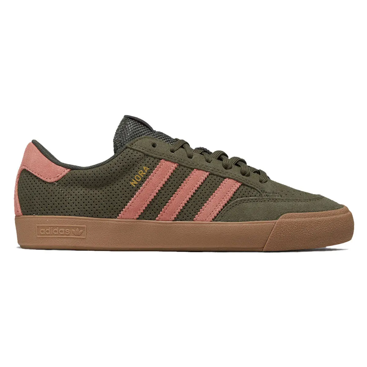 Adidas Nora Shoes - Olive Strata/Wonder Clay/Gum 1