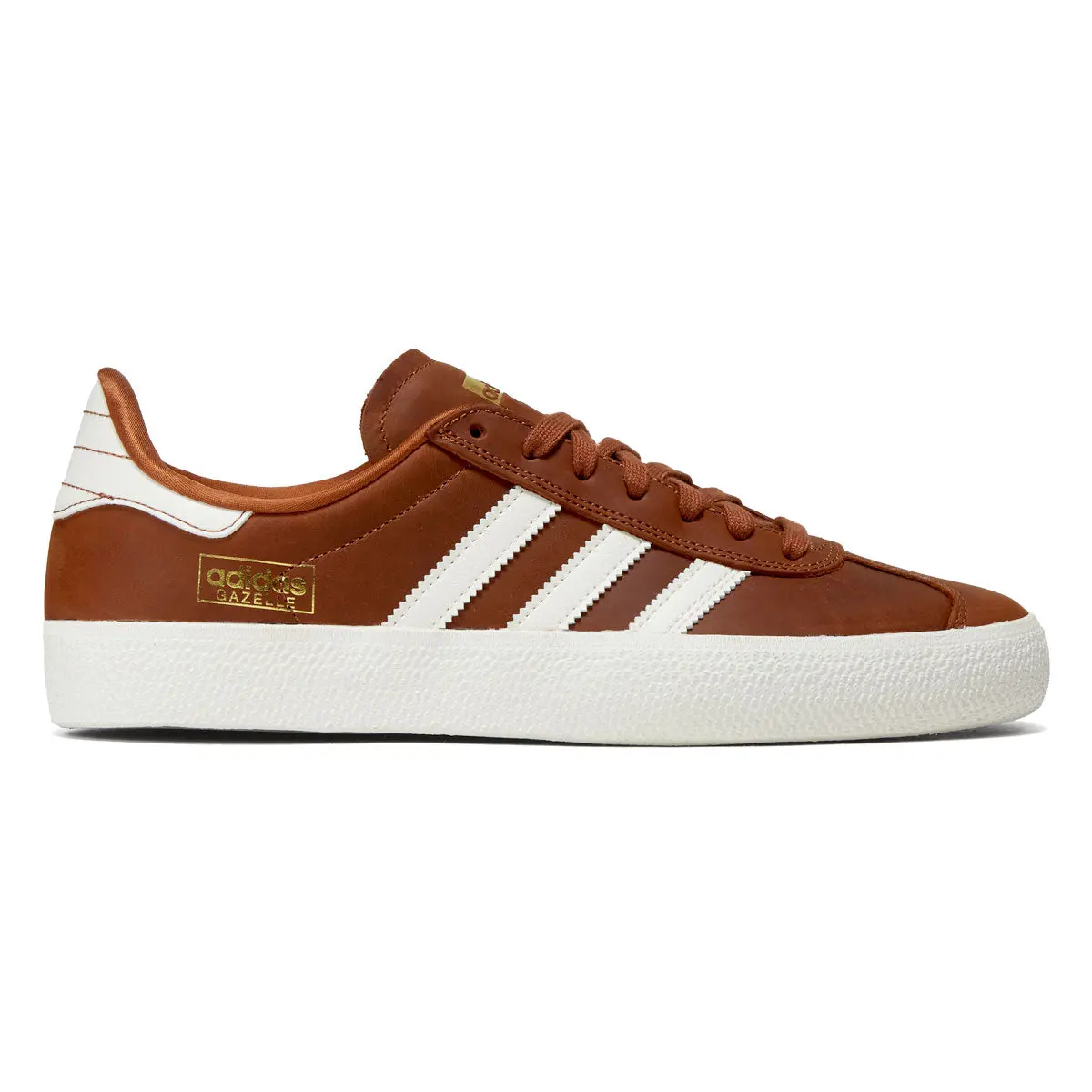 Adidas Gazelle Adv Shoes - Dusky Bronze/Chalk White/Off White 1