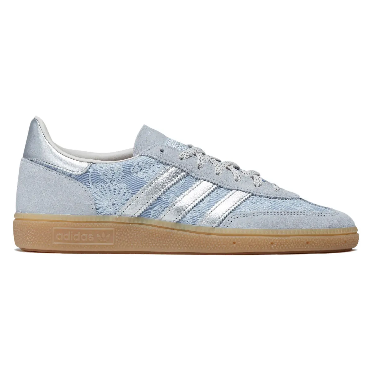Adidas Womens Handball Spezial Shoes - Crystal Sky/Silver Metallic/Chalk White 1