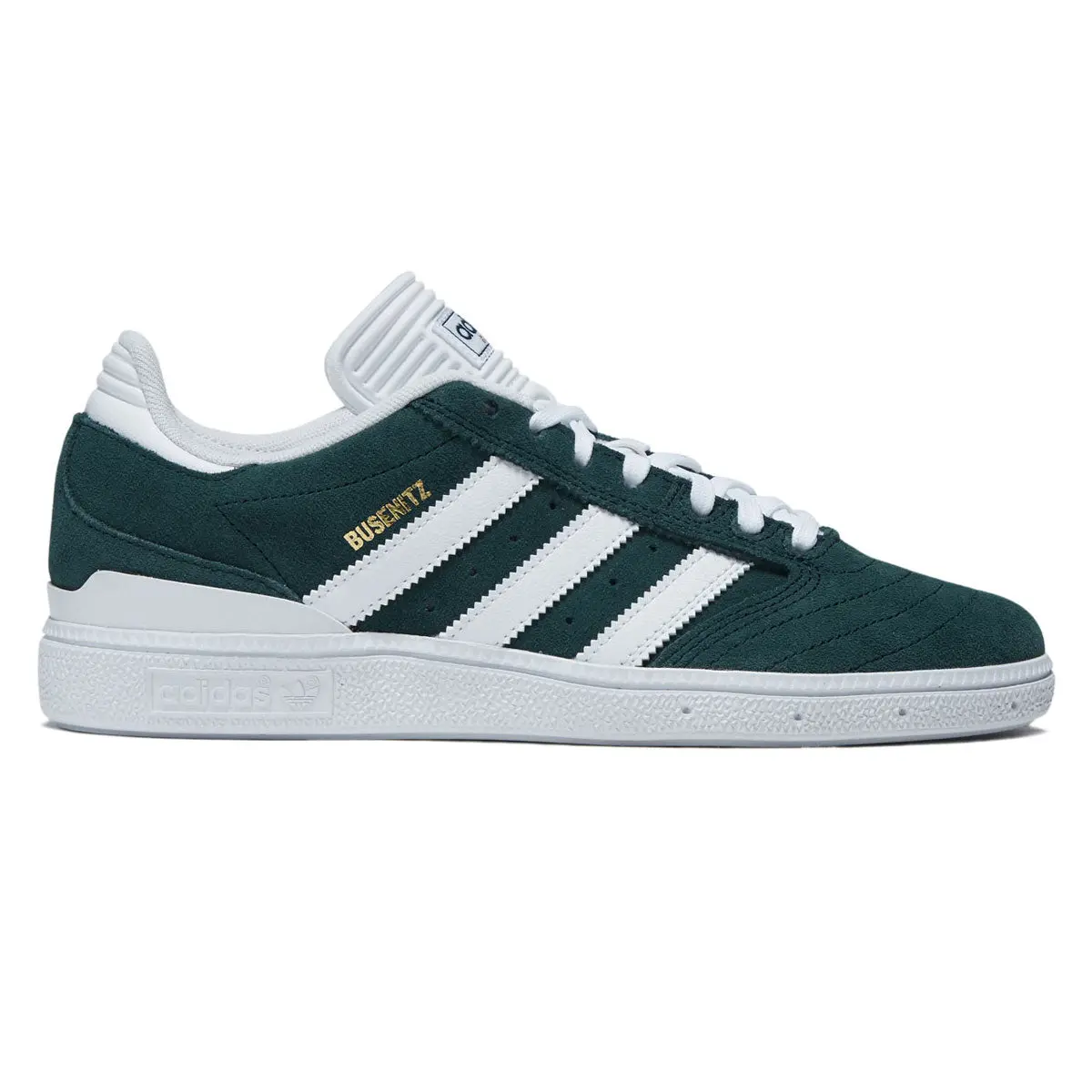 Adidas Busenitz Shoes - Aurora Ivy/Ftwr White/Gold Metallic 1