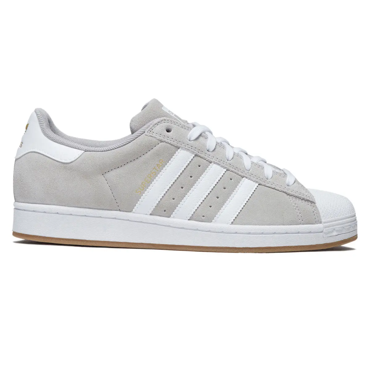 Adidas Superstar Adv Shoes - Clear Granite/Ftwr White/Gold Metallic 1