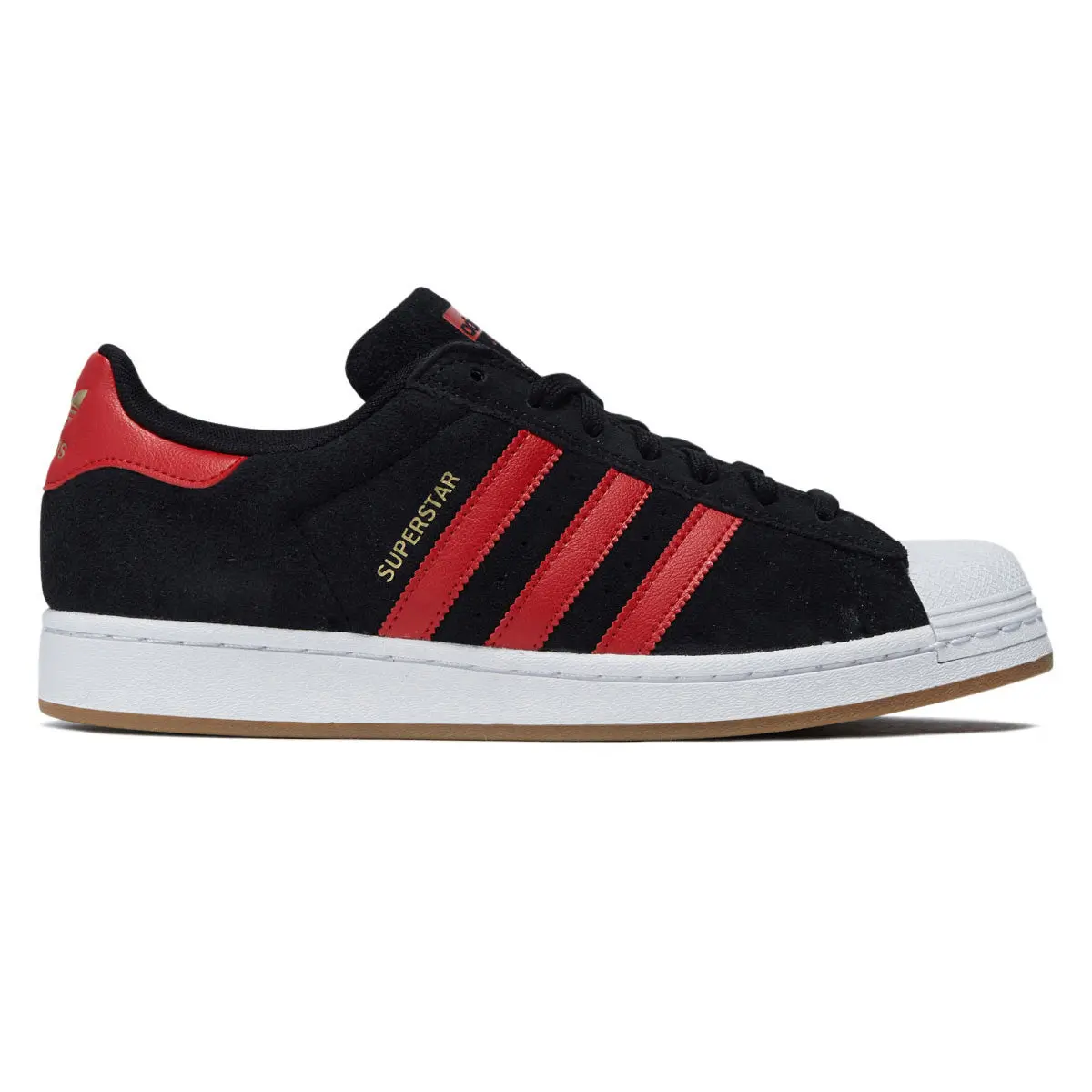Adidas Superstar Adv Shoes - Core Black/Better Scarlet/Ftwr White 1