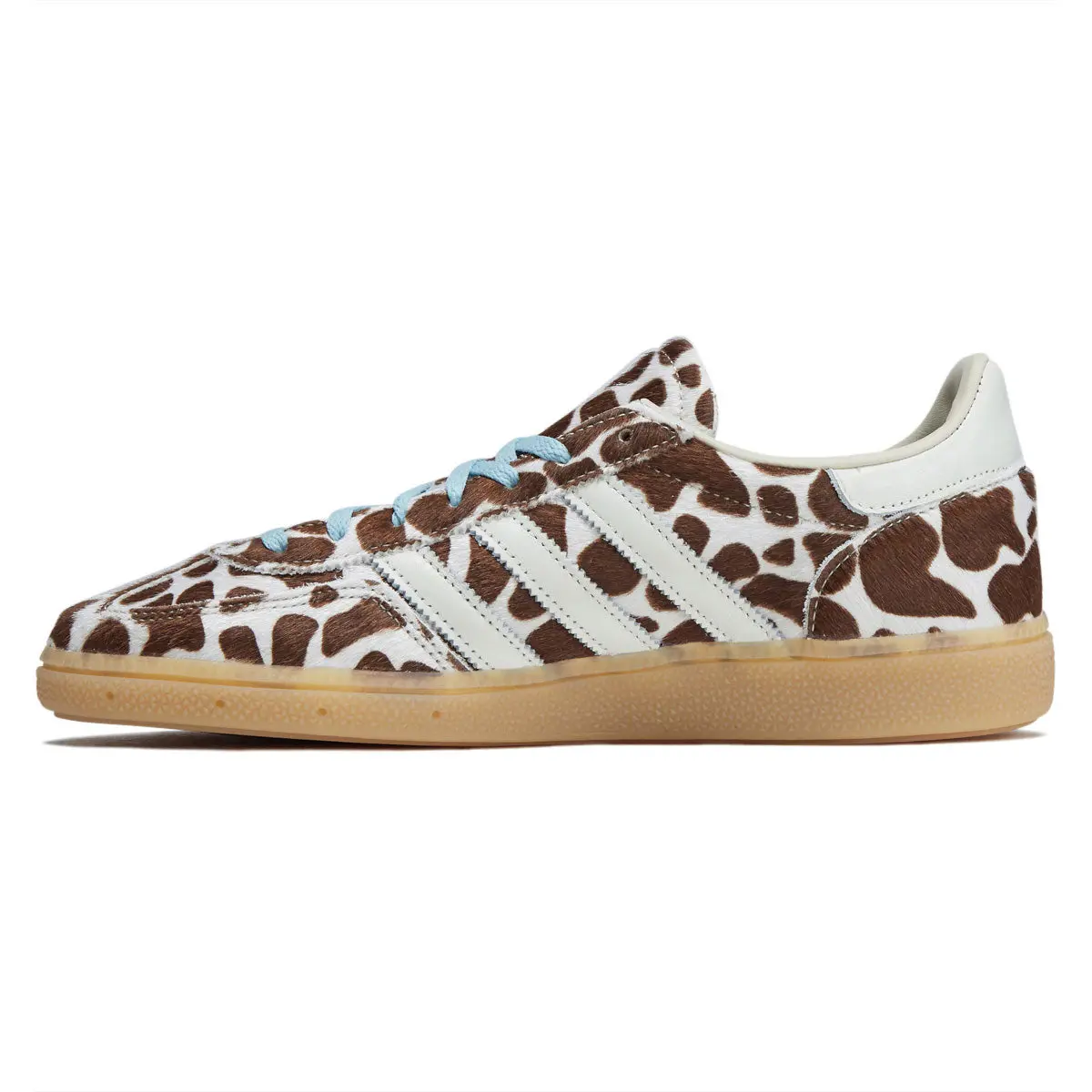 Adidas Womens Handball Spezial Shoes - Crystal Linen/Ivory/Icy Blue 2