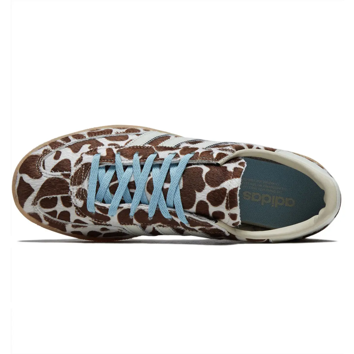 Adidas Womens Handball Spezial Shoes - Crystal Linen/Ivory/Icy Blue 3
