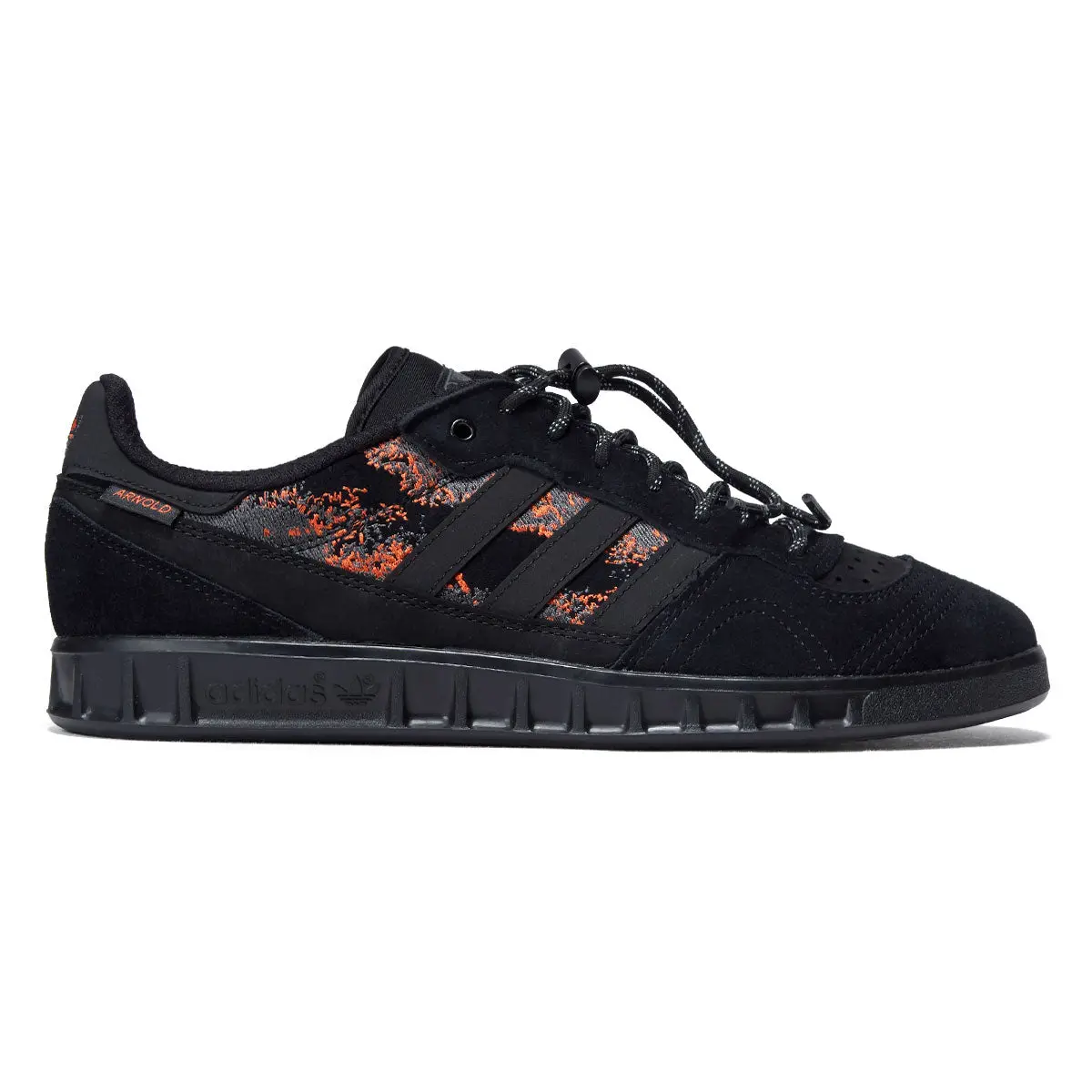 Adidas X Mike Arnold Handball Top Shoes - Core Black/Core Black/Semi Impact Orange 1