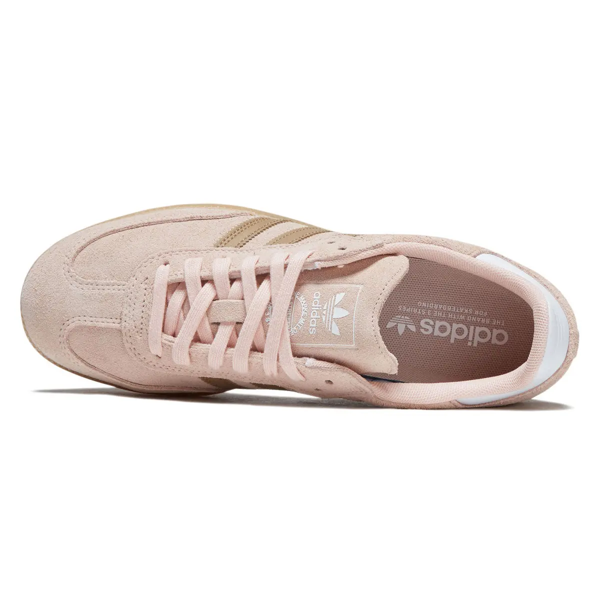 Adidas Samba Adv Shoes - Blush Pink/Cardboard/Gum 3
