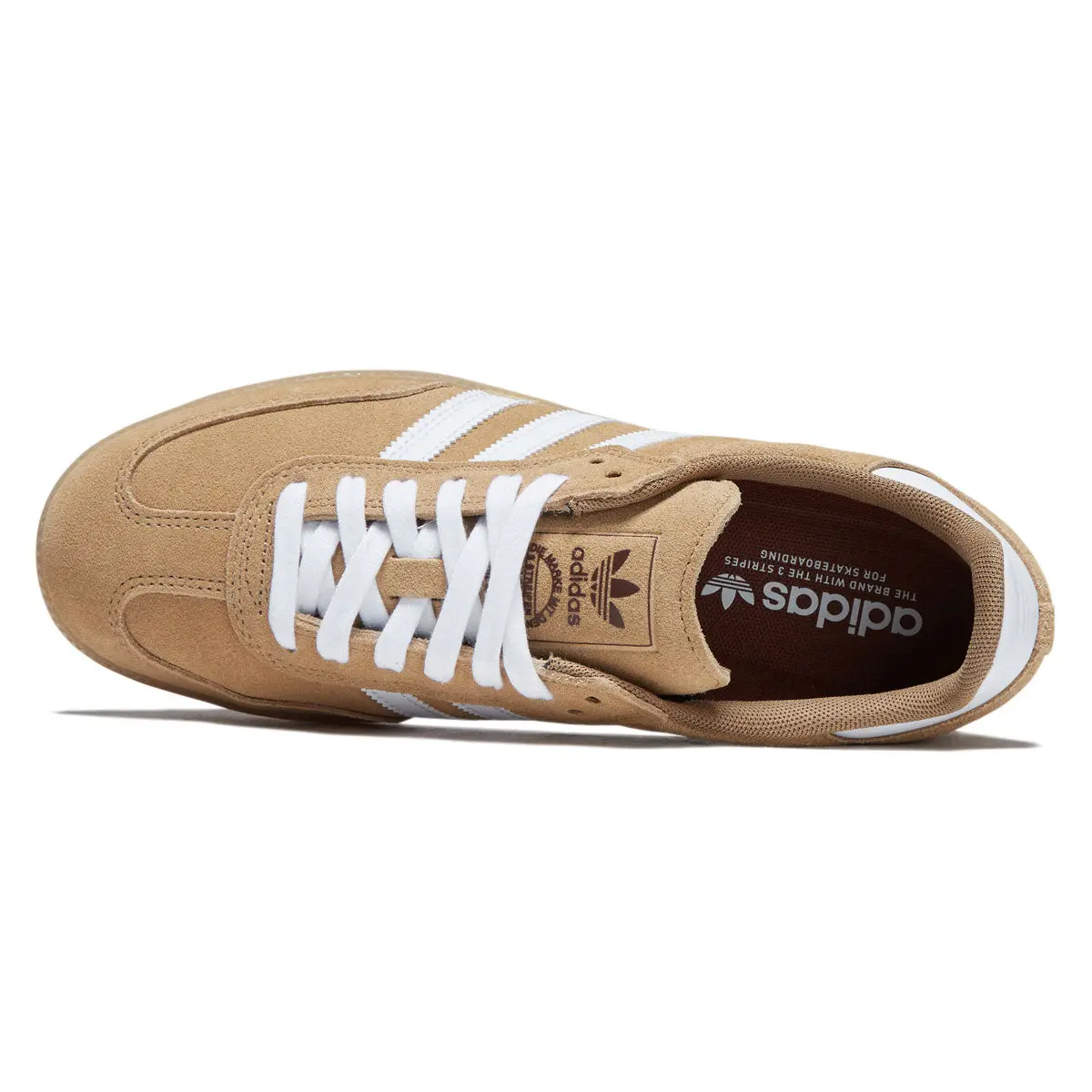 Adidas Samba Adv Shoes - Cardboard/Ftwr White/Gum 3