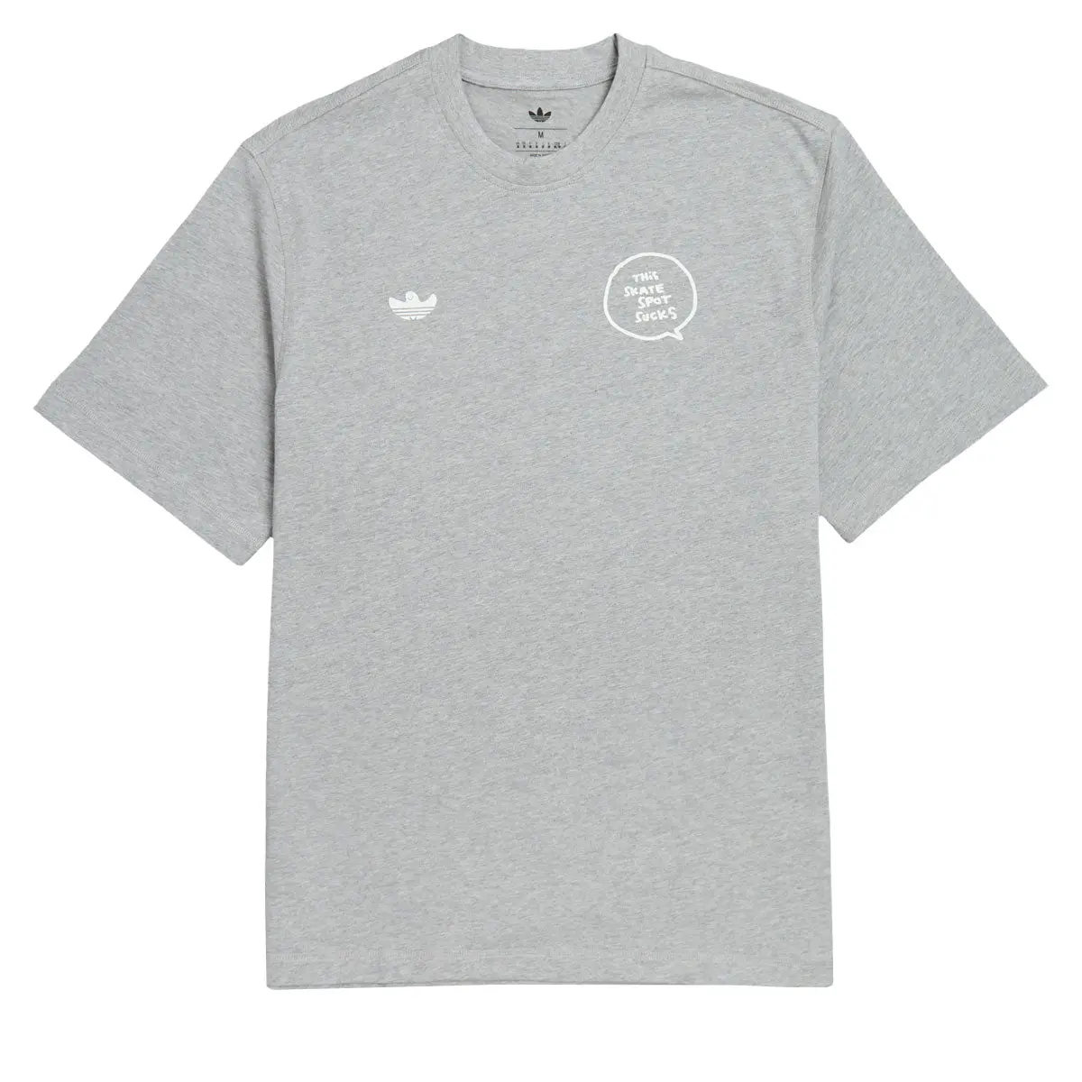 Adidas Gonz Spot T-Shirt - Medium Grey Heather 1