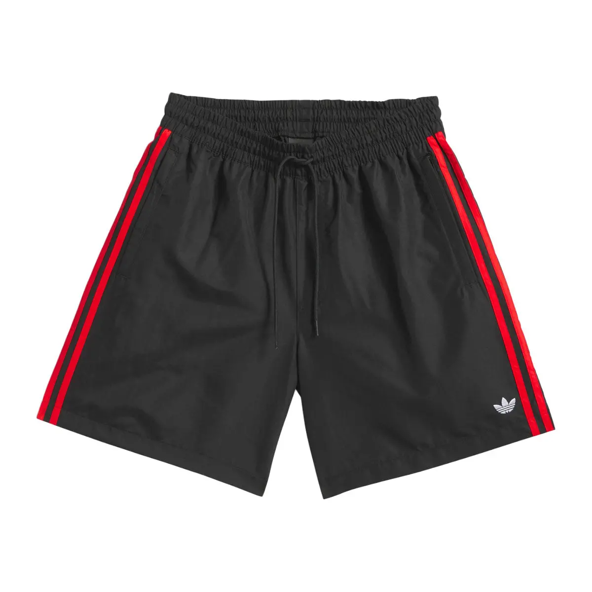 Adidas Skate Water Shorts - Black/White/Red 1
