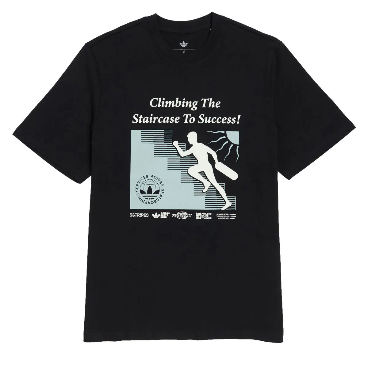Adidas Skate Staircase T-Shirt - Black 1