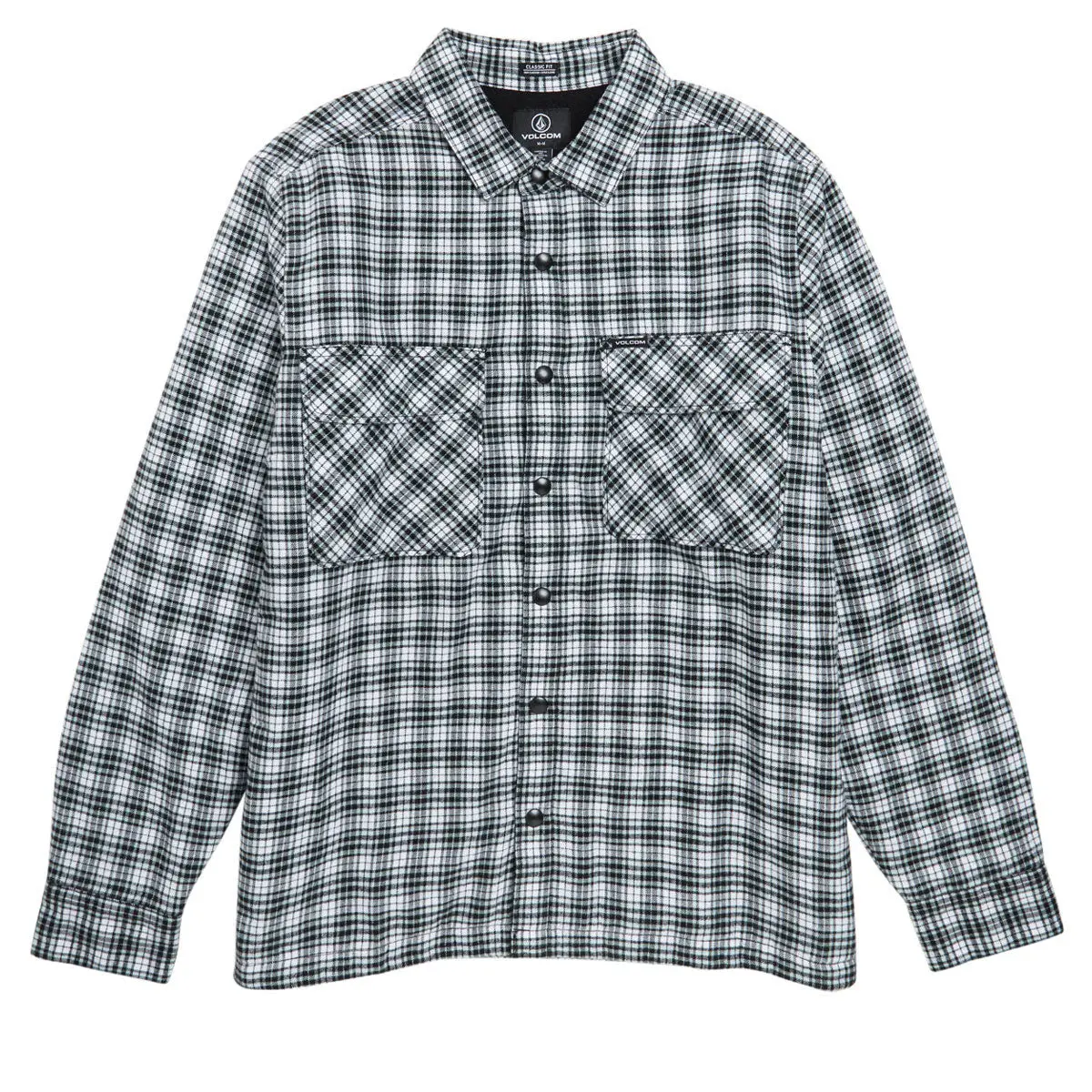 Volcom Wilderstone Long Sleeve Shirt - Dirty White 1