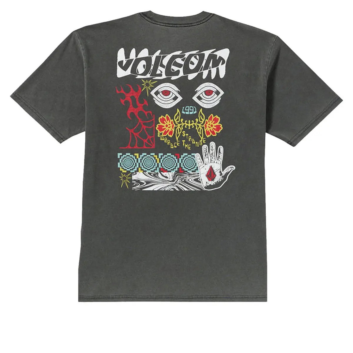 Volcom Brain Mix T-Shirt - Stealth 1