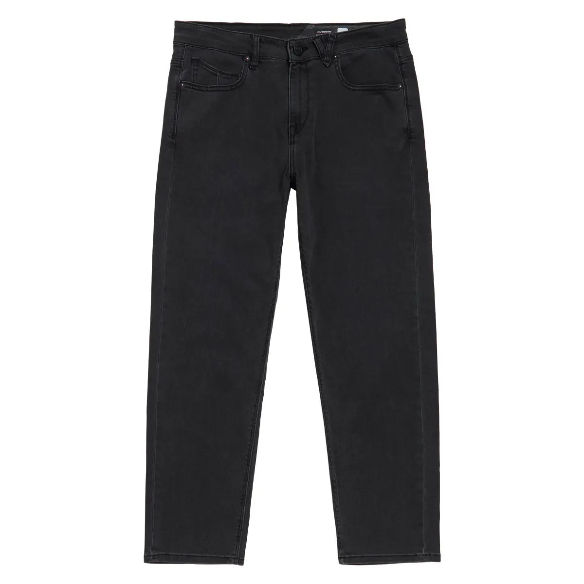 Volcom Fivedown Denim Jeans - Fade To Black 1