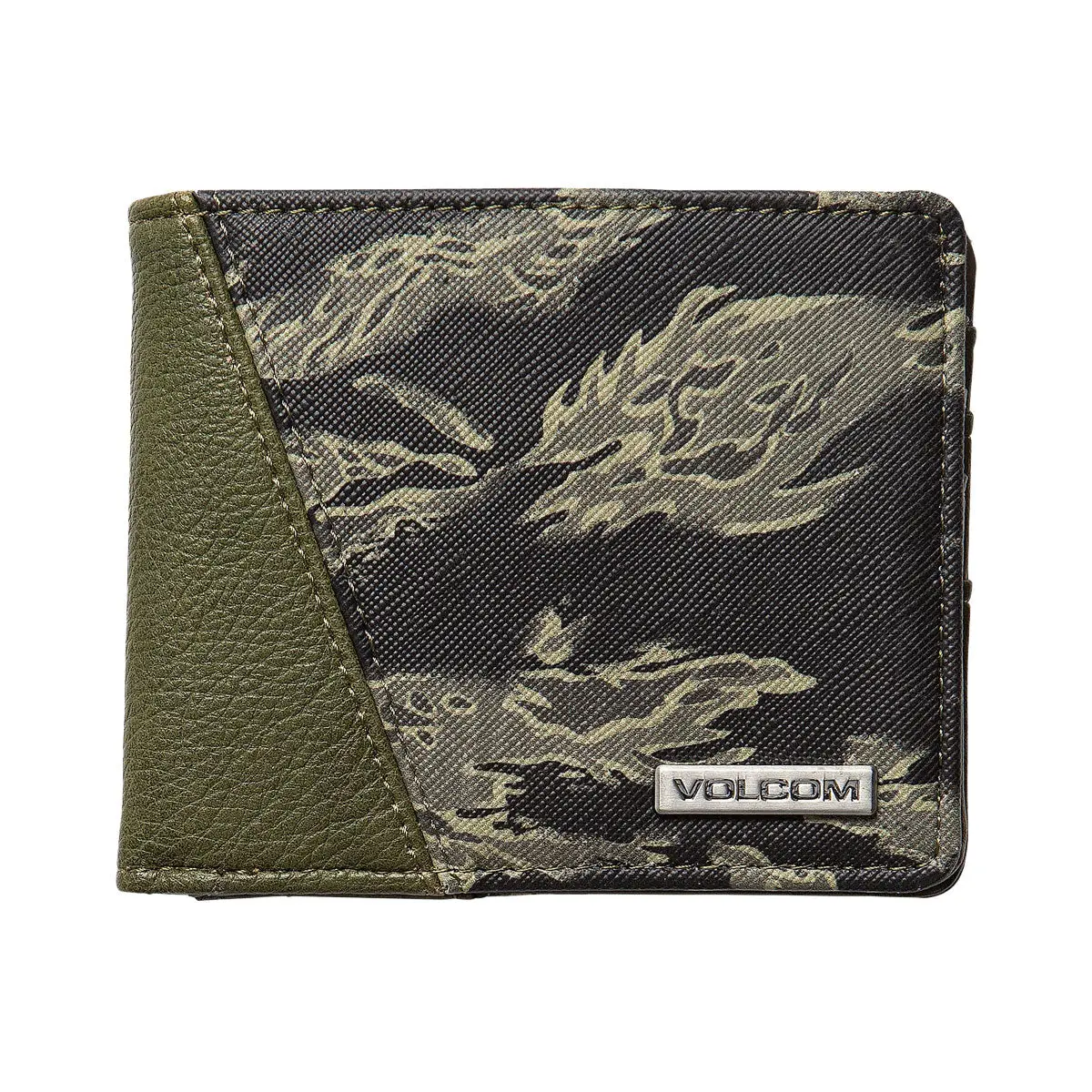 Volcom Solidstone Bifold Wallet - Camo 1