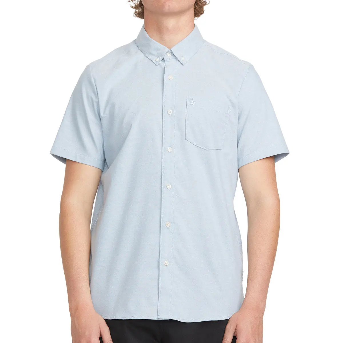 Volcom Everett Oxford Shirt - Wrecked Indigo Ii 1