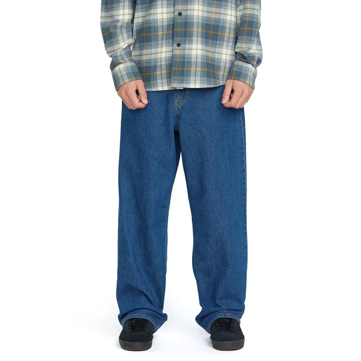 Volcom Billow Denim Jeans - Bold Blue 2025 1