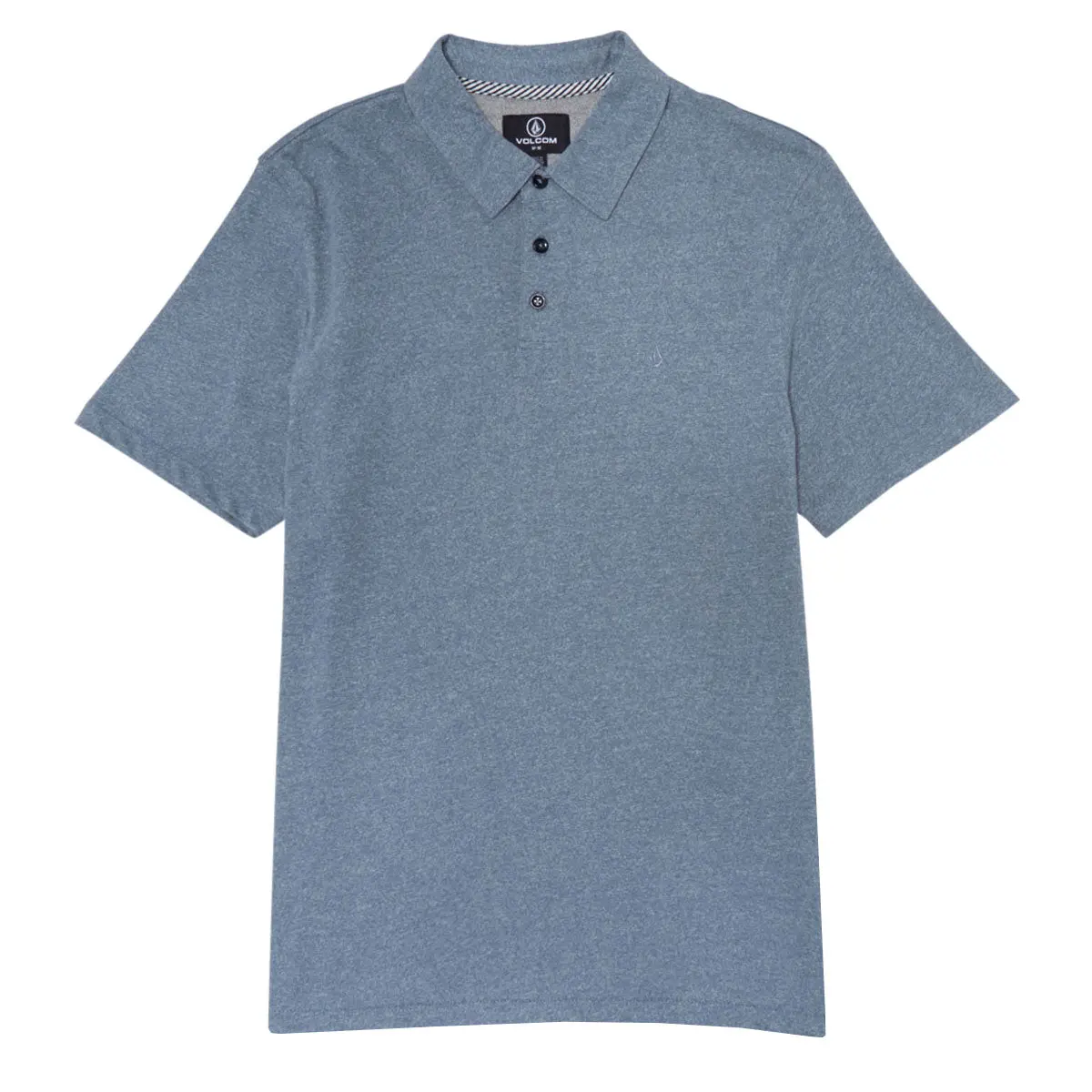 Volcom Wowzer Polo Shirt - Blue Wash 1