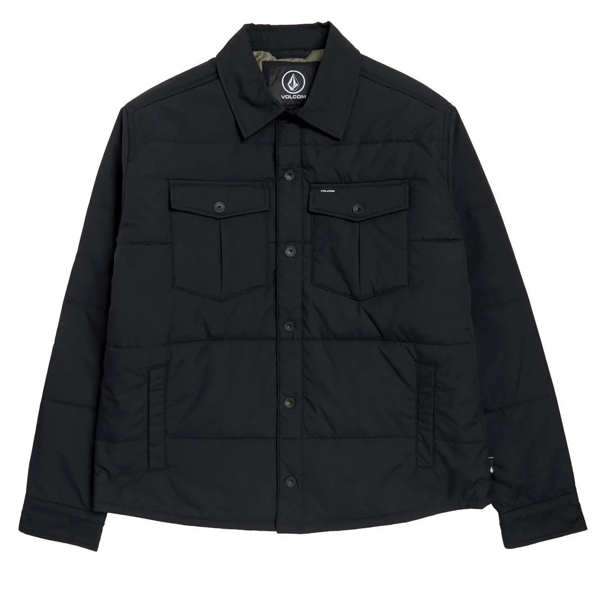 Volcom Westmead Quilted Jacket - Black 1