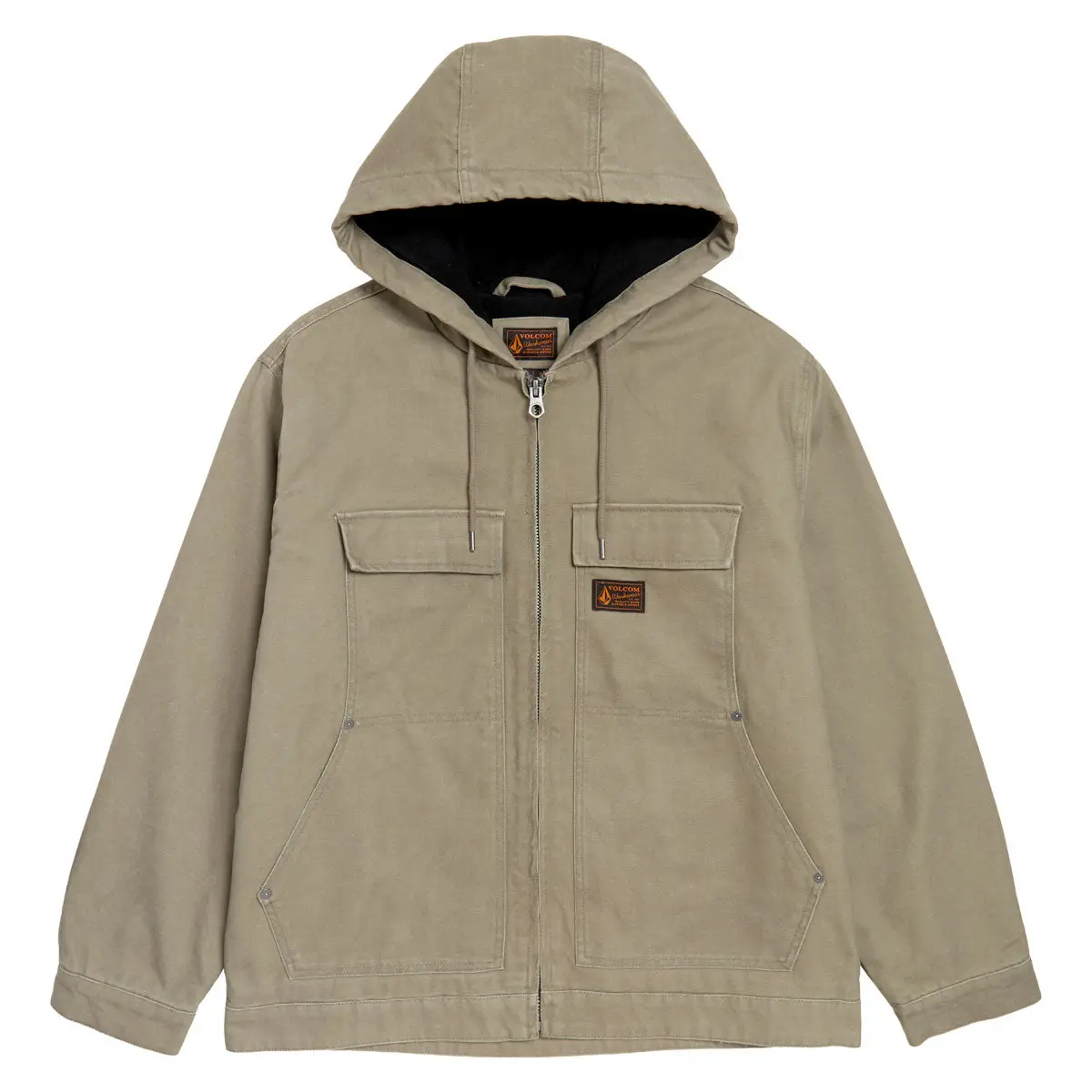 Volcom Freshdust Workwear Jacket - Brindle 1