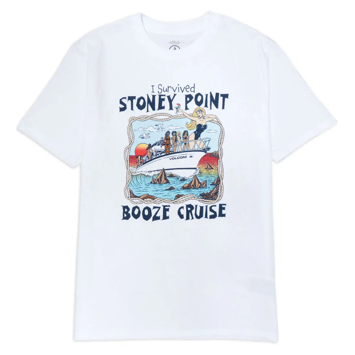 Volcom Stoney Point T-Shirt - White 1
