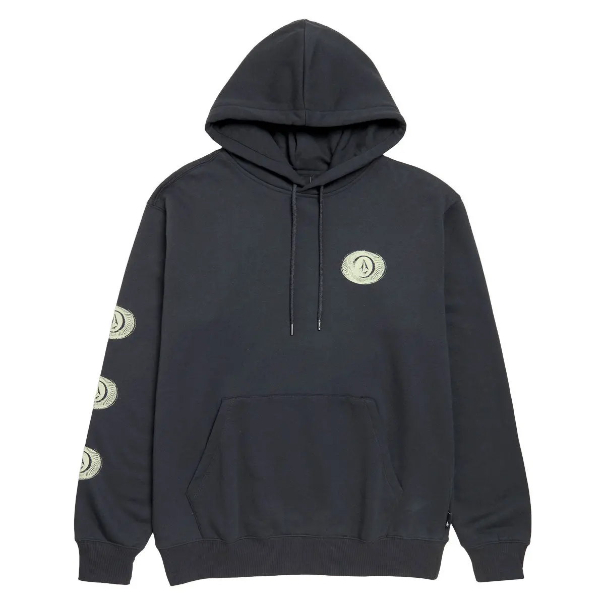 Volcom Exacto Hoodie - Washed Black Heather 1