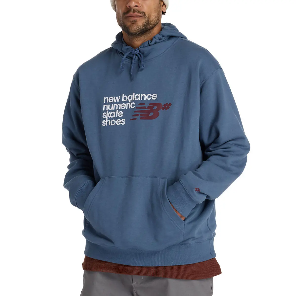 New Balance Numeric Logo Hoodie - Blue 1