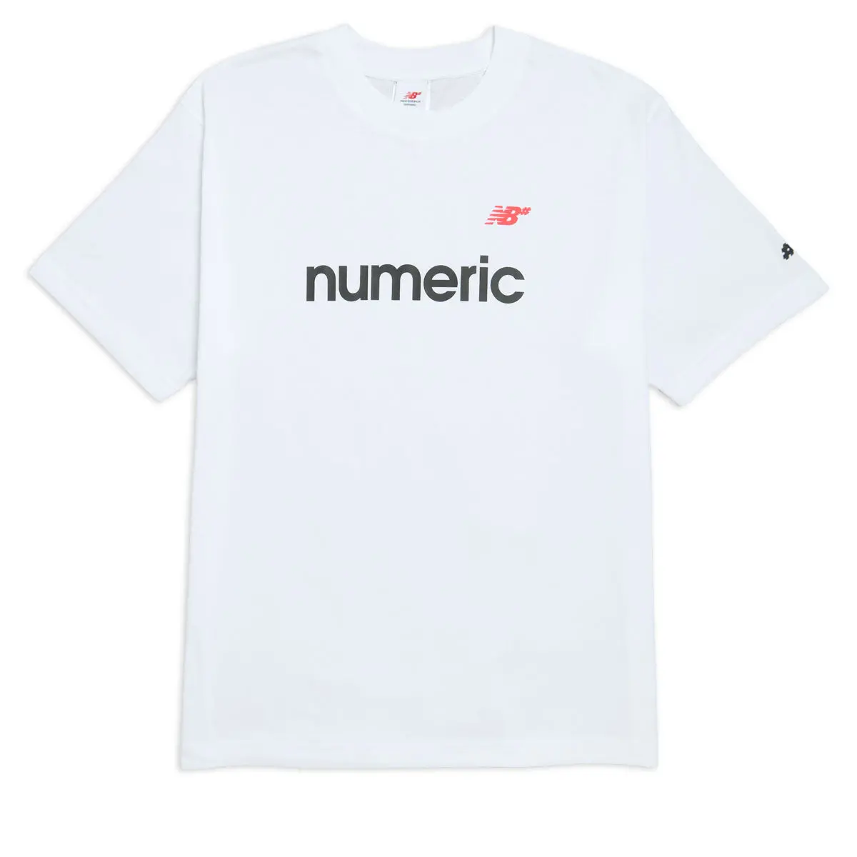 New Balance Numeric Linear Logo T-Shirt - White 1